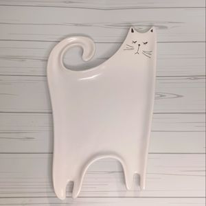 Cat Trinket Tray Plate Dish by Tabletops Gallery